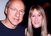 Zoe with Mark Knopfler 